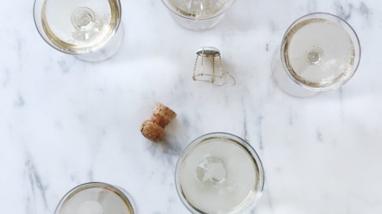 Cheers! | Champagne Coupes - elsie green