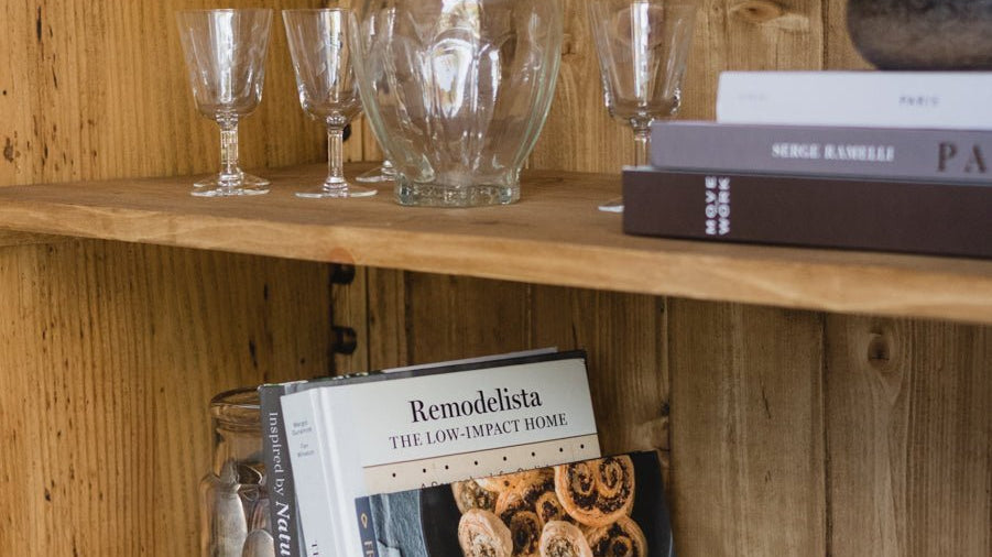 Decorating With Your Reclaimed Wood China Closet - elsie green