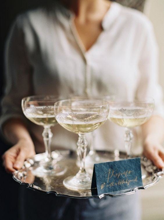 Elsie Item of The Month | Vintage Champagne Coupe