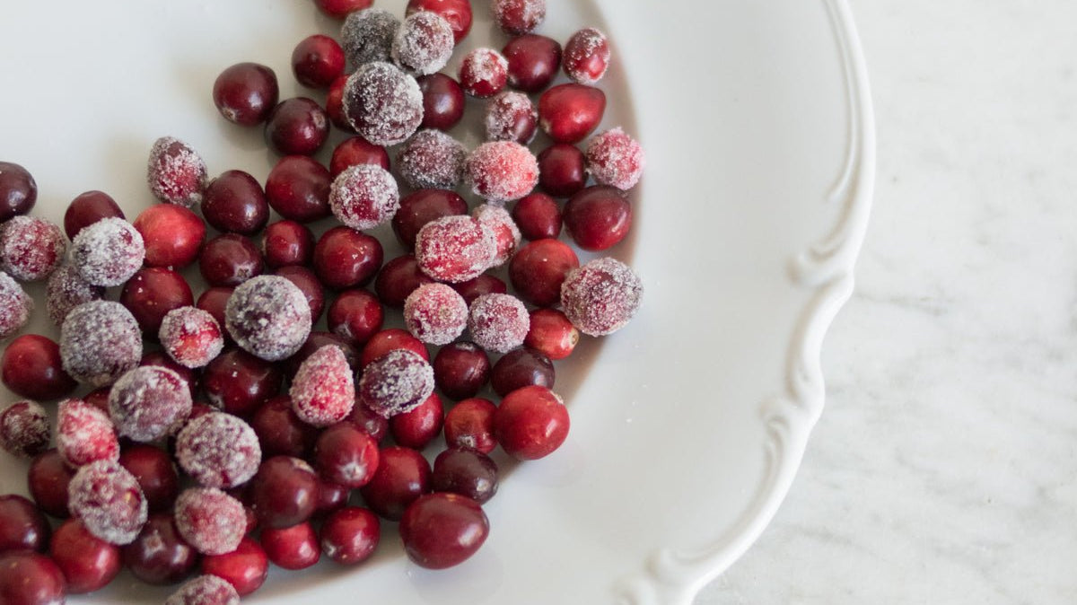 Holiday Recipe | Sugared Cranberries - elsie green