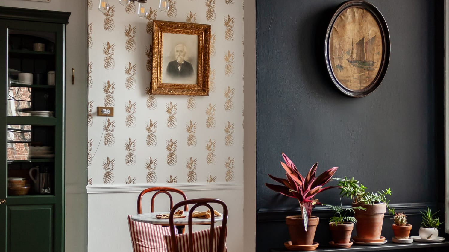 How Matthew James Chooses Art for his Moody, Brooklyn Apartment - elsie green