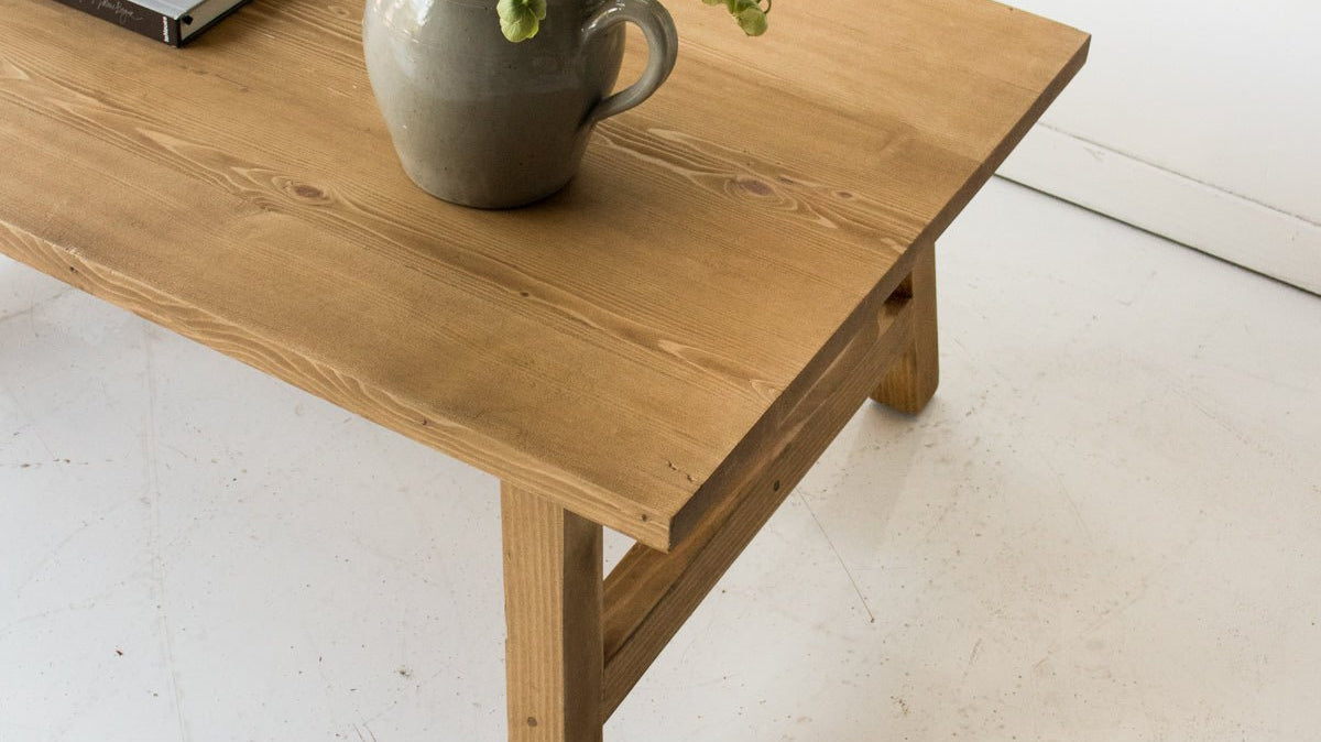 Photo Essay | Reclaimed Wood Coffee Table - elsie green