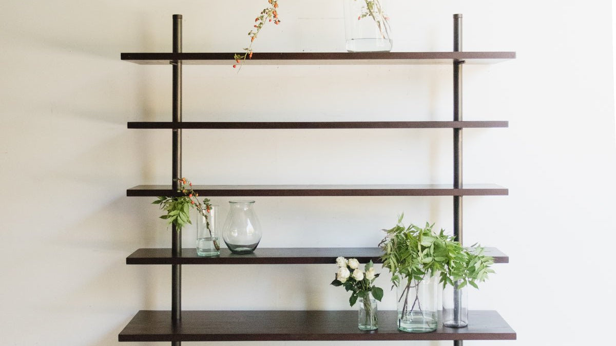 Photo Essay | Reclaimed Wood Etagere - elsie green