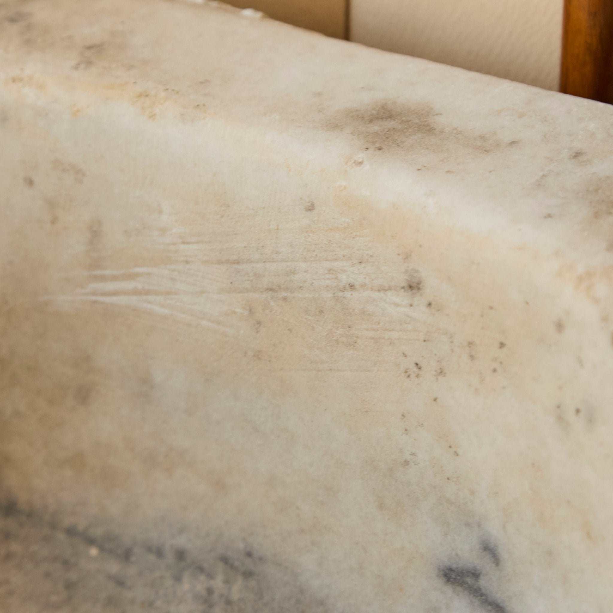 19th Century Carrera Marble Sink - elsie green - furniture