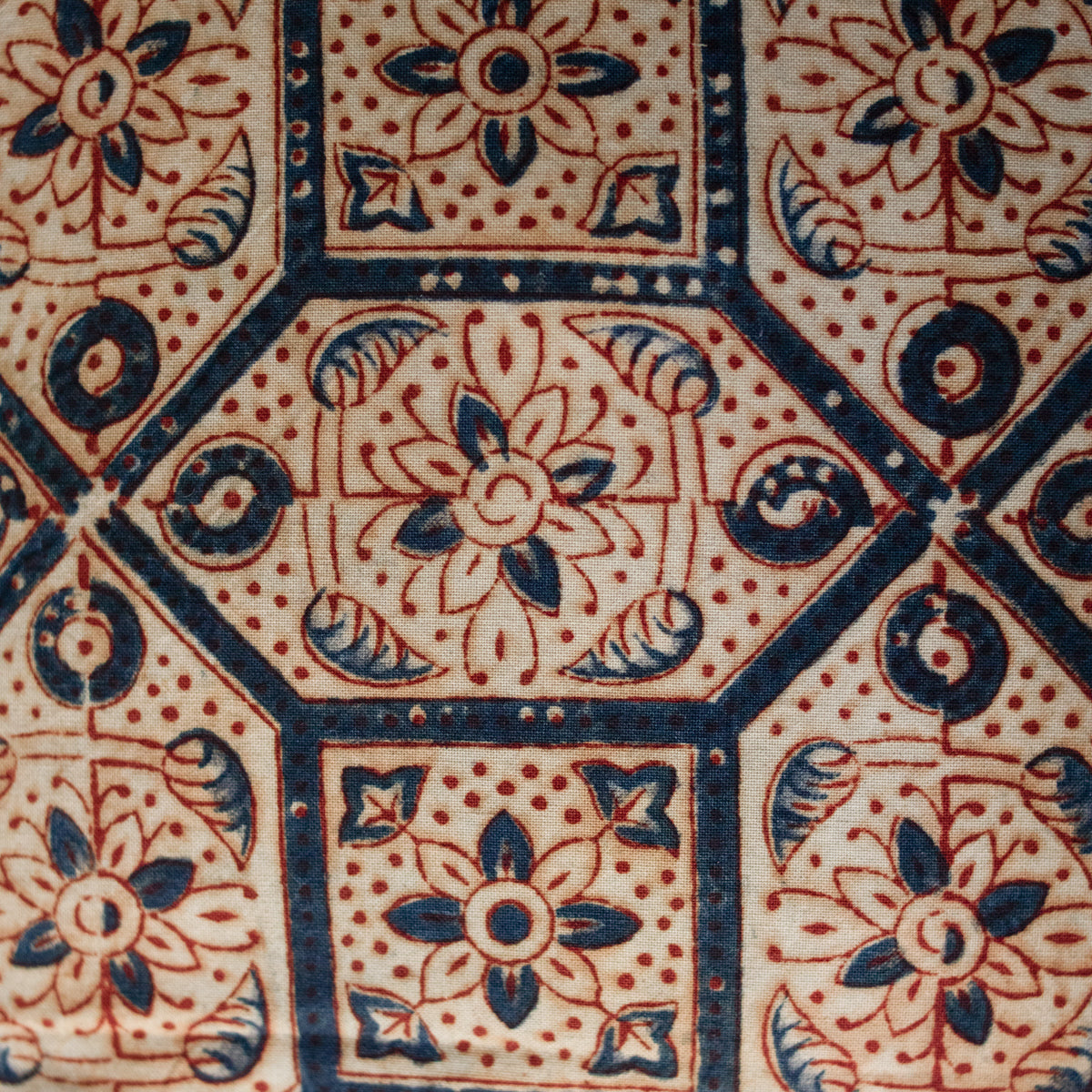 Block Print Pillow | Lipika Indigo - elsie green