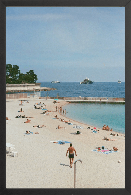 A La Plage Printed Photograph - elsie green - Art