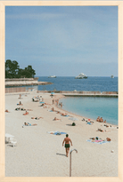 A La Plage Printed Photograph - elsie green - Art