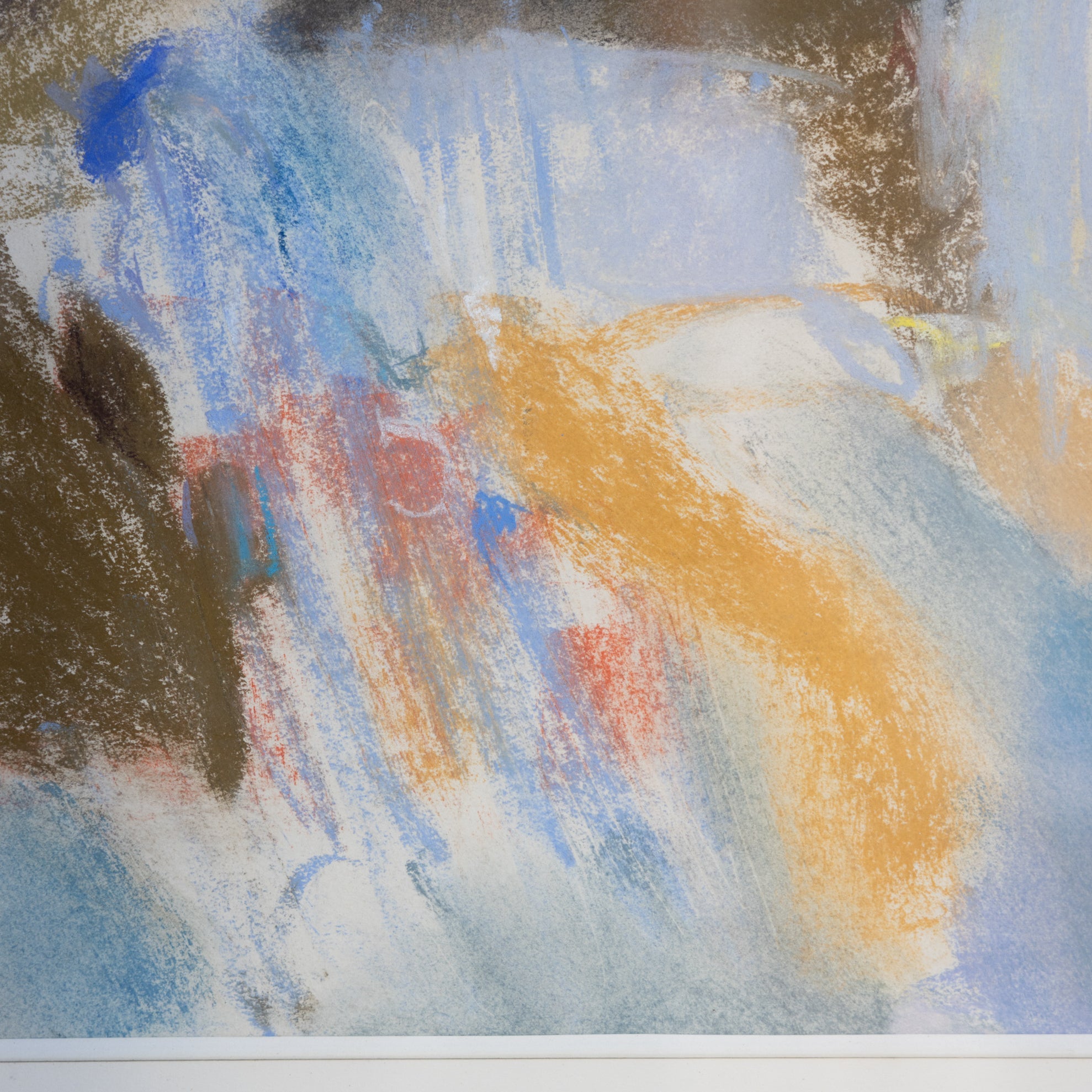 Abstract Pastel Drawing - elsie green - art