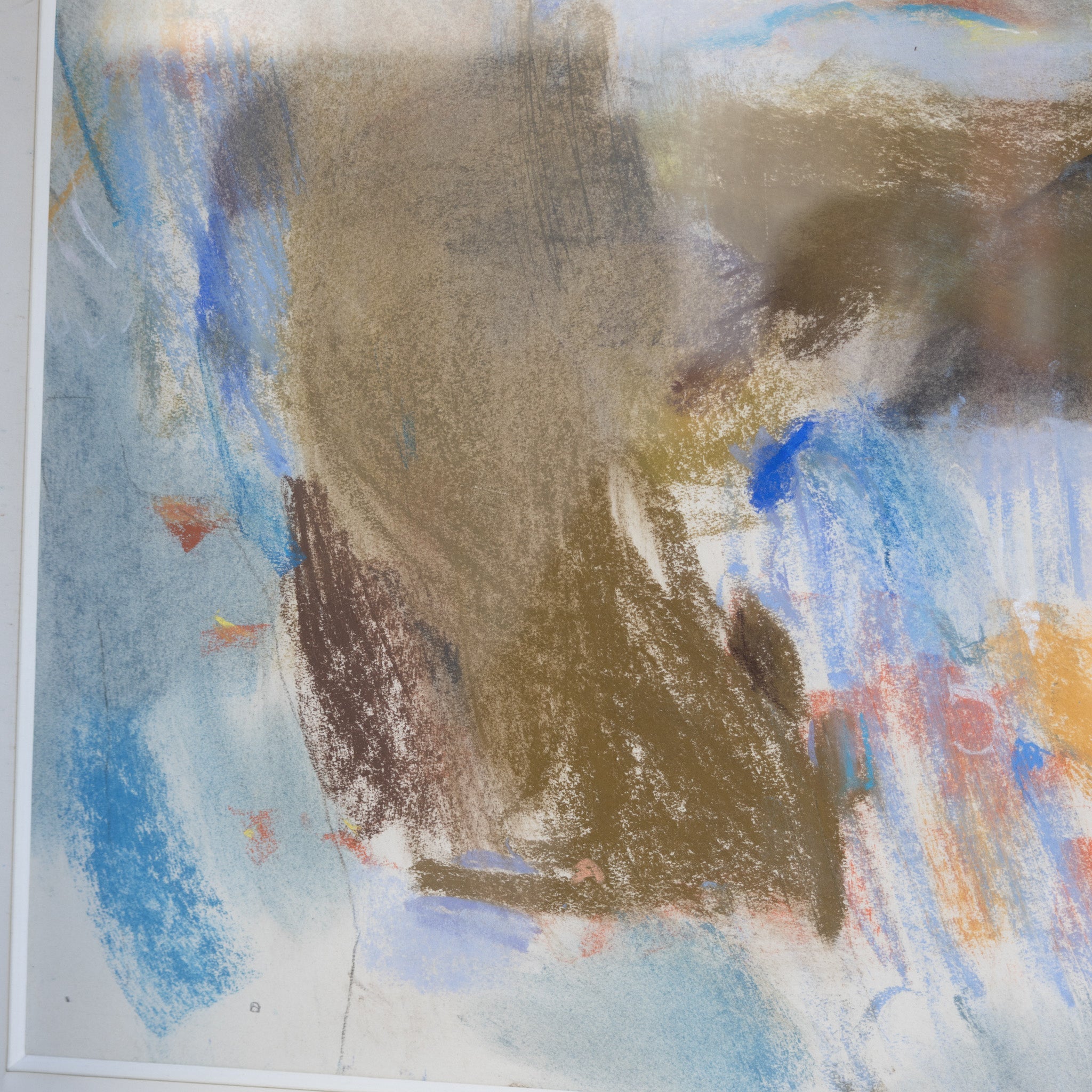 Abstract Pastel Drawing - elsie green - art