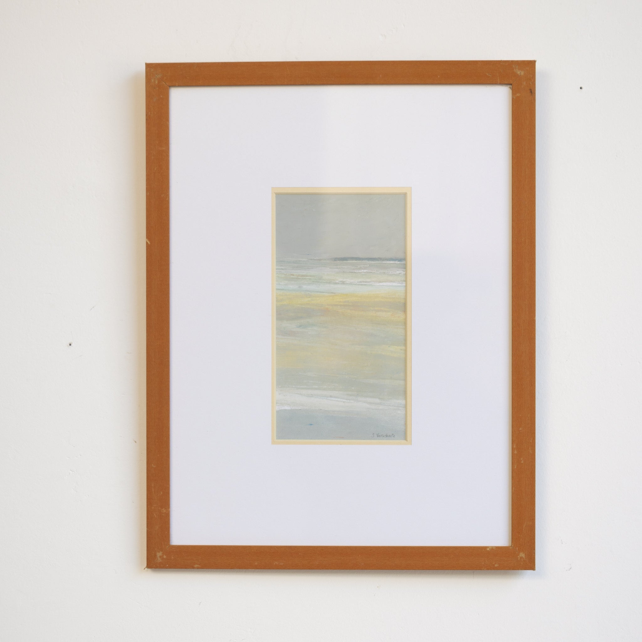Abstract Seascape Watercolor Painting - elsie green - art