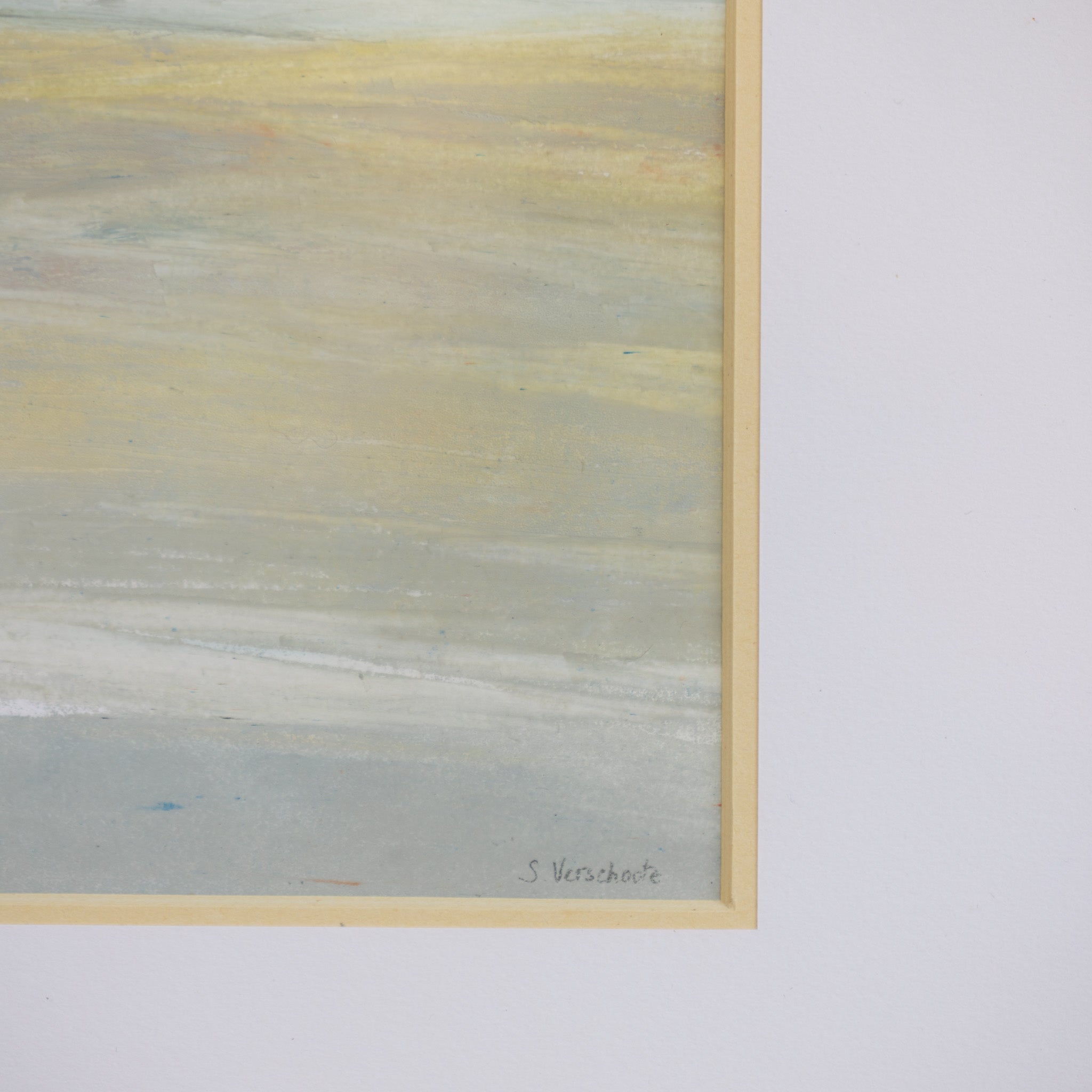 Abstract Seascape Watercolor Painting - elsie green - art