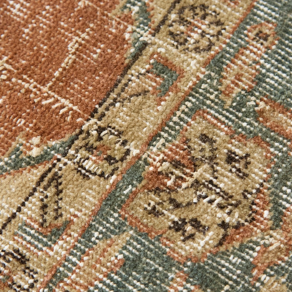 Amboise Vintage Rug | 8'9" x 2'x6" - elsie green - textiles