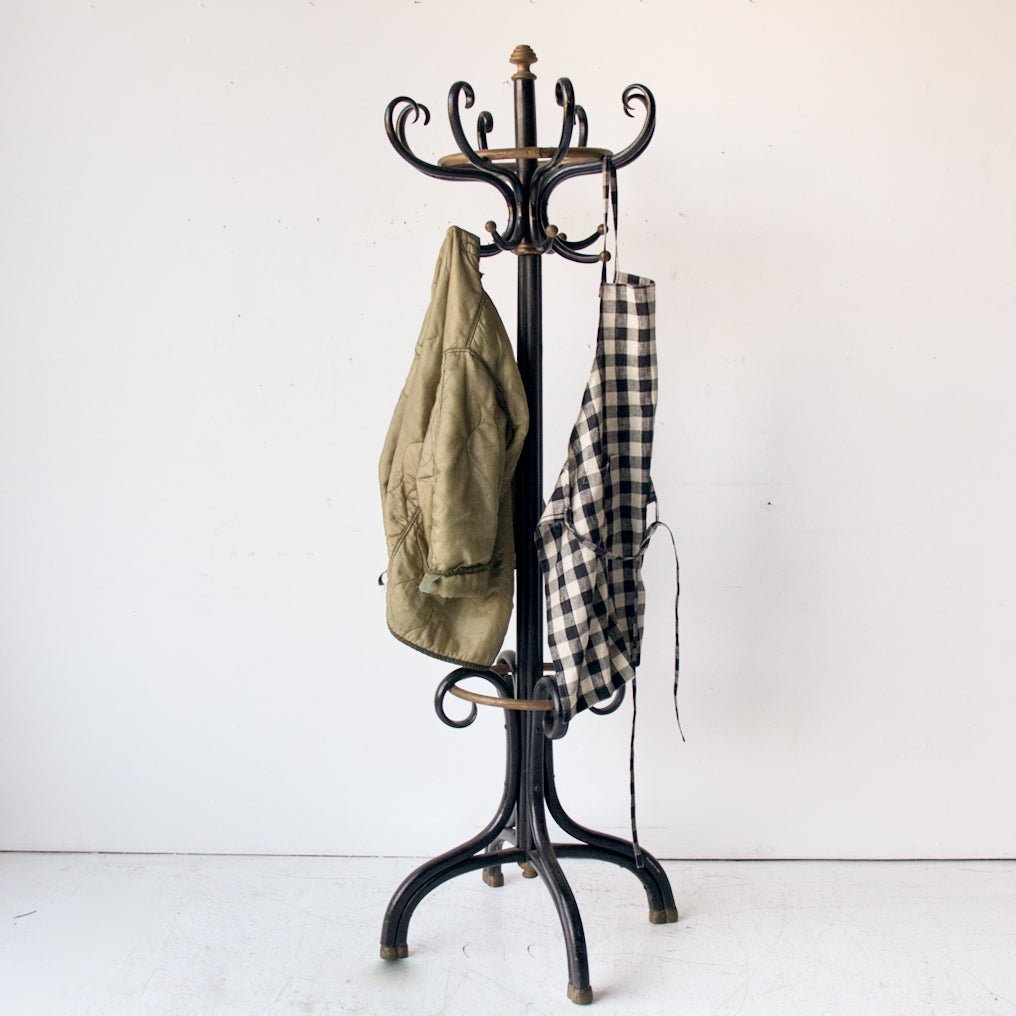Antique Bentwood Coat Stand - elsie green - furniture