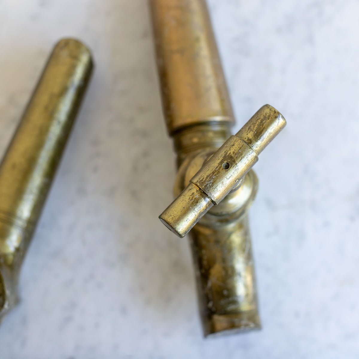 Antique Brass Barrel Tap - elsie green - decor