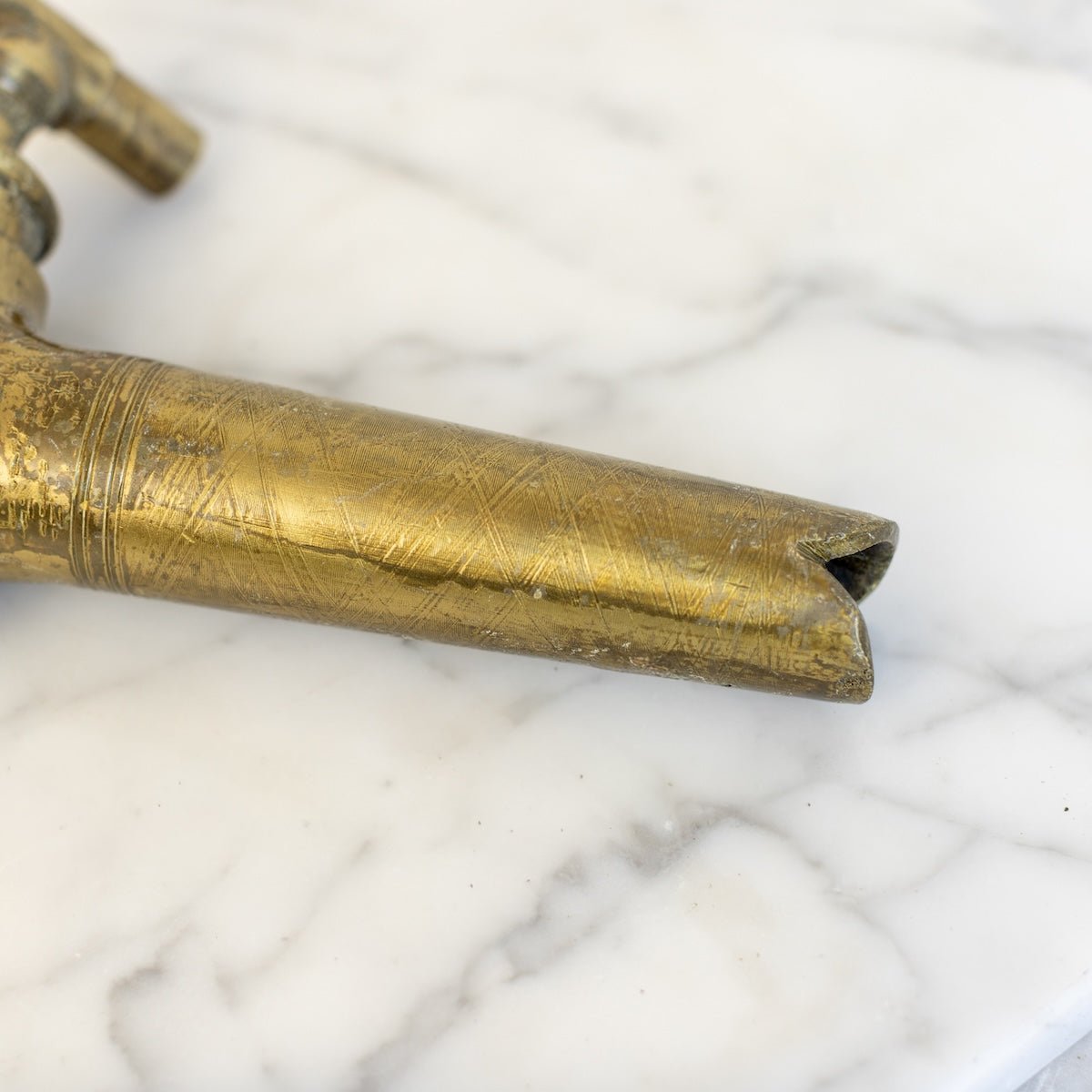 Antique Brass Barrel Tap - elsie green - decor