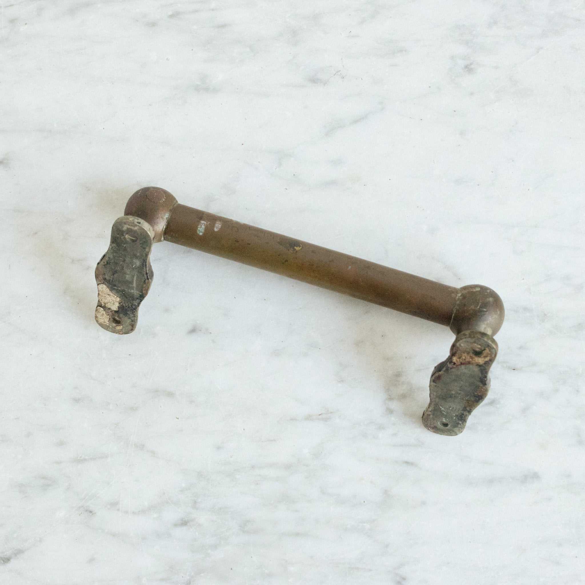 Antique Brass Bistro Towel Rack - elsie green - The French Kitchen