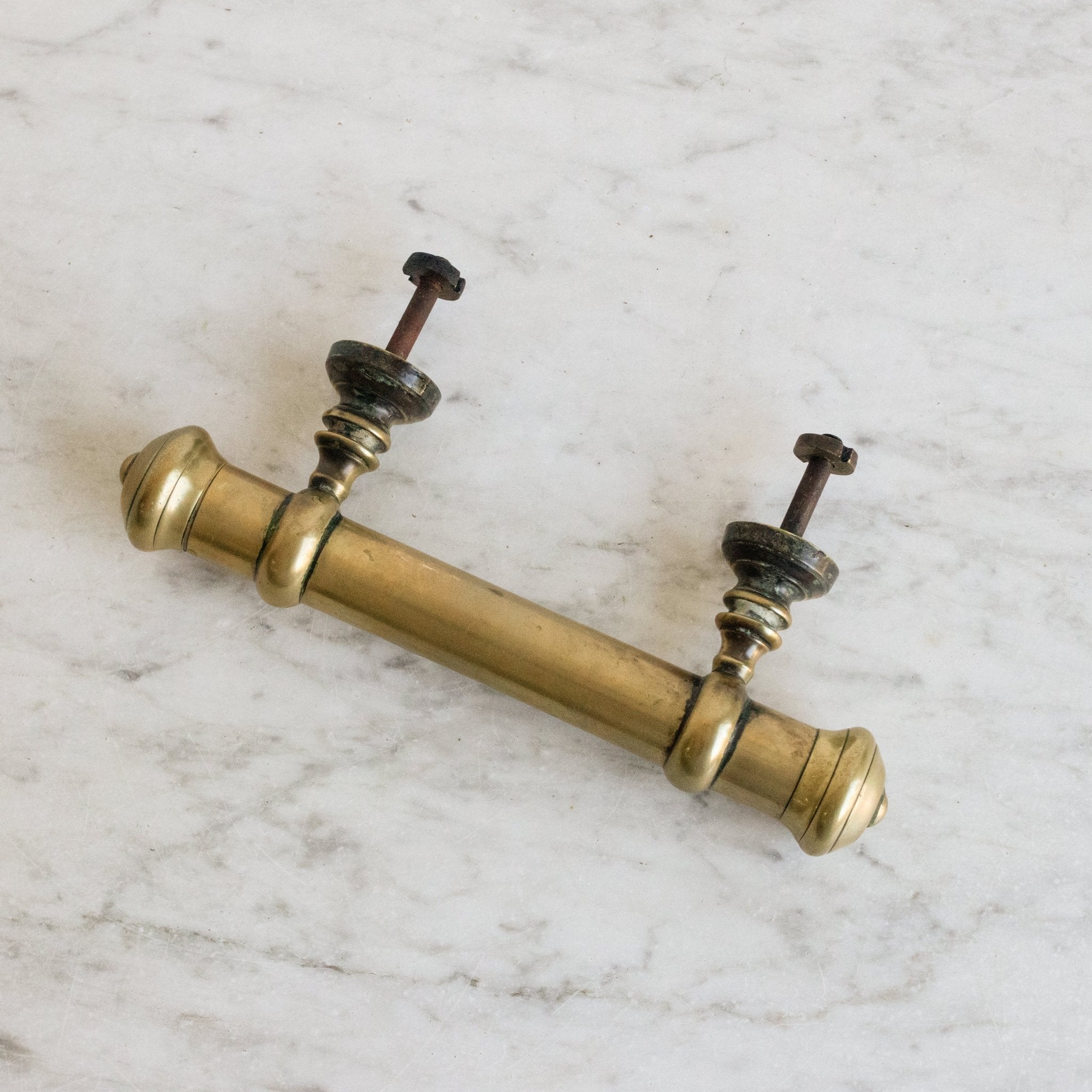 Antique Brass Door Handle - elsie green - decor