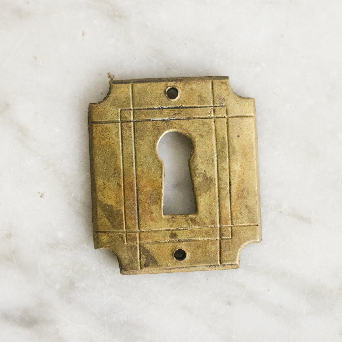 Antique Brass Escutcheon - elsie green - decor