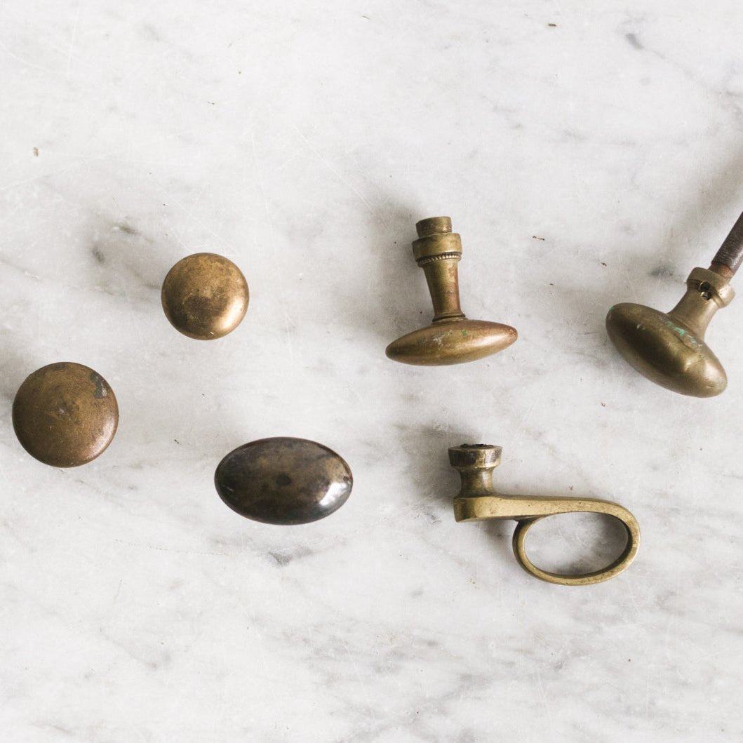 Antique Brass Hardware - elsie green - decor