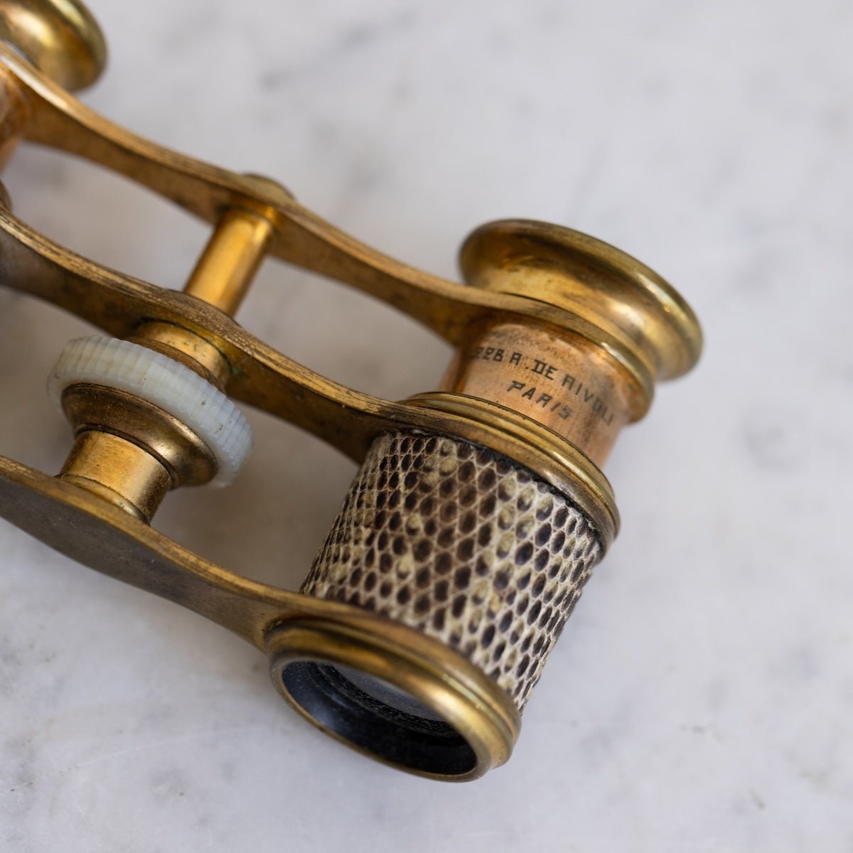 Antique Brass Opera Glasses - elsie green - decor