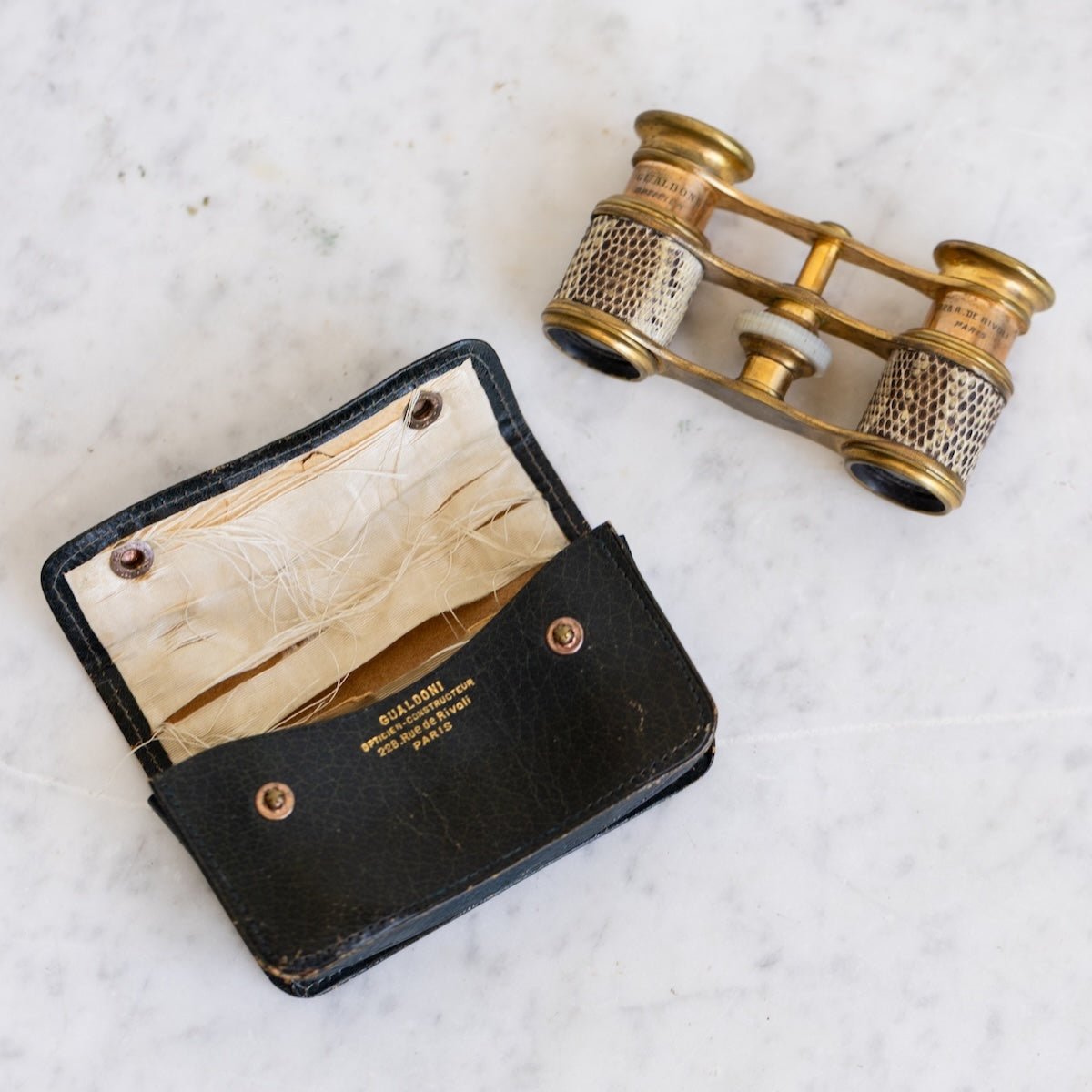 Antique Brass Opera Glasses - elsie green - decor