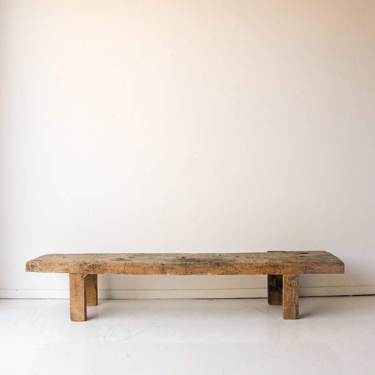 Antique Brutalist Coffee Table - elsie green - furniture