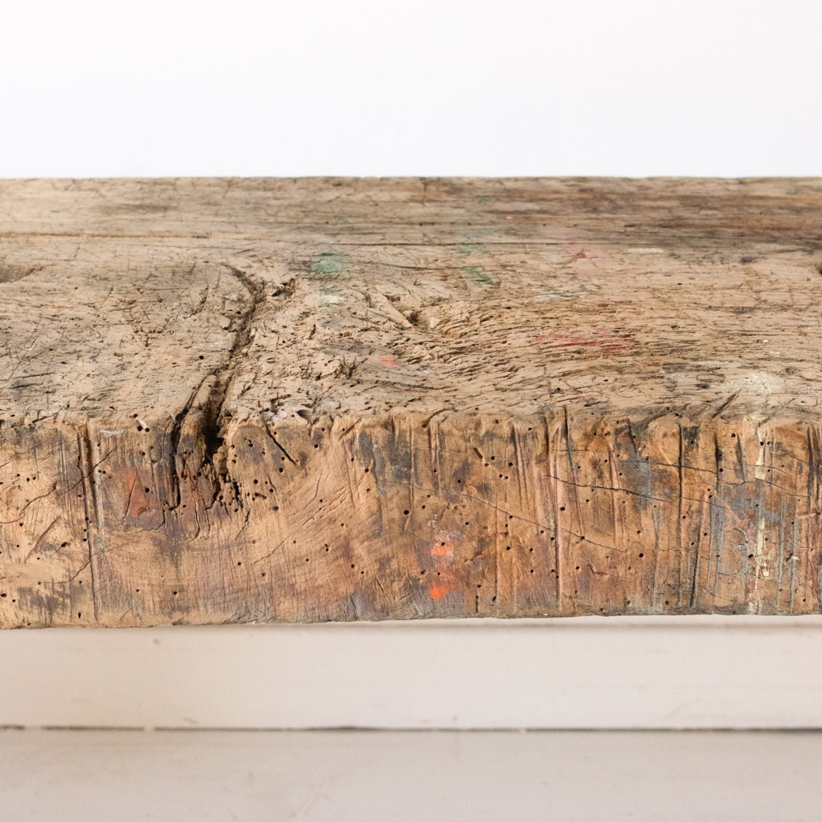 Antique Brutalist Coffee Table - elsie green - furniture