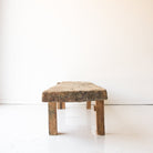 Antique Brutalist Coffee Table - elsie green - furniture