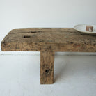 Antique Brutalist Coffee Table - elsie green - furniture