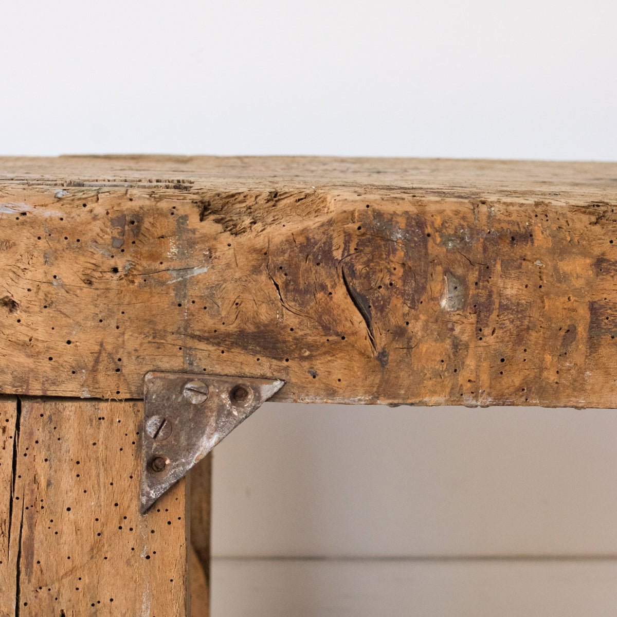 Antique Brutalist Coffee Table - elsie green - furniture