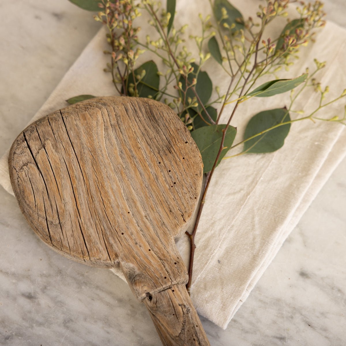Antique Butter Paddle - elsie green - the french kitchen