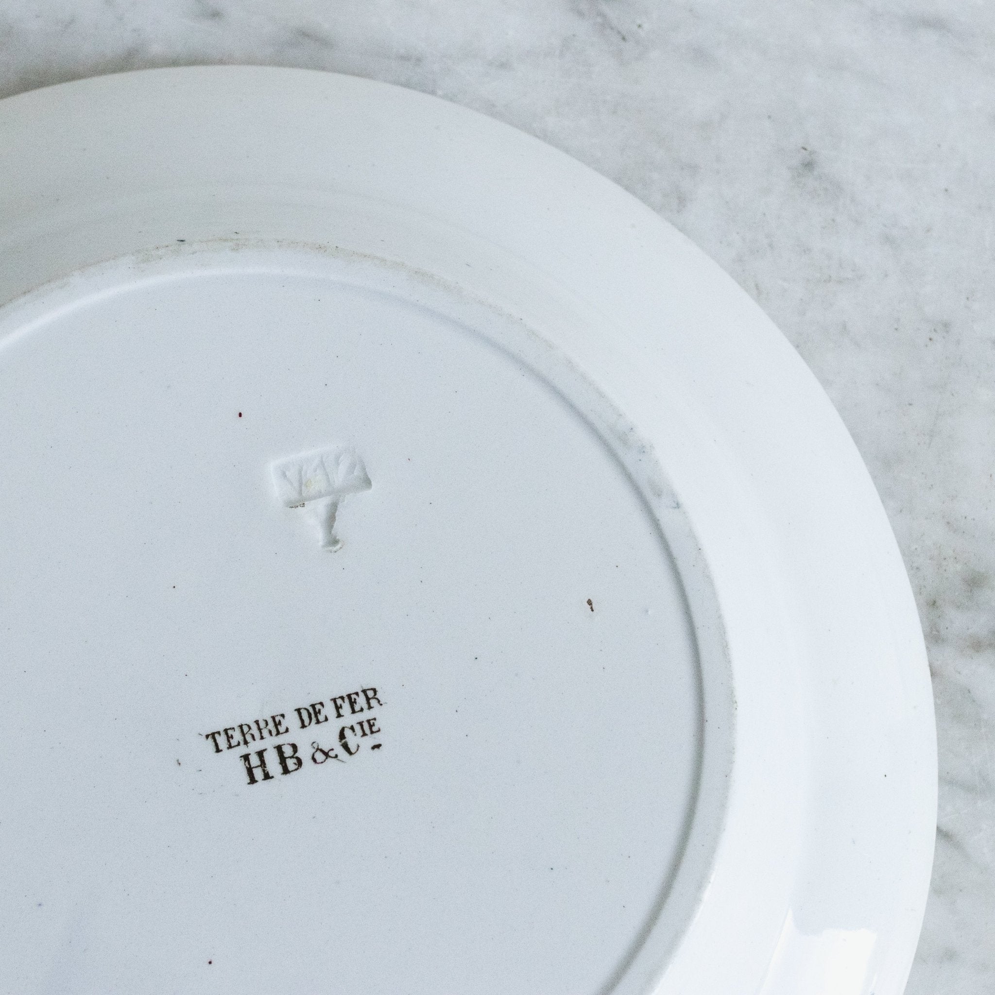 Antique Conversation Plate | Meur De La Palisse - elsie green - The French Kitchen