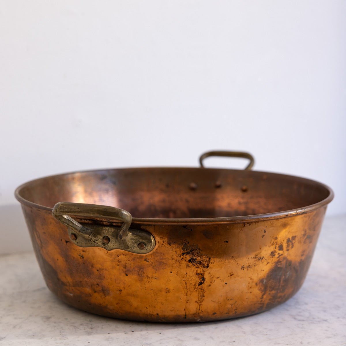 Antique Copper Jam Pot - elsie green - the french kitchen