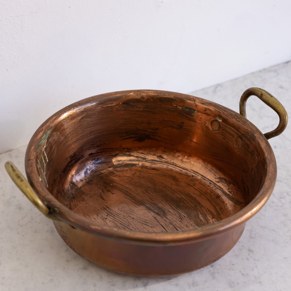 Antique Copper Jam Pot - elsie green - the french kitchen