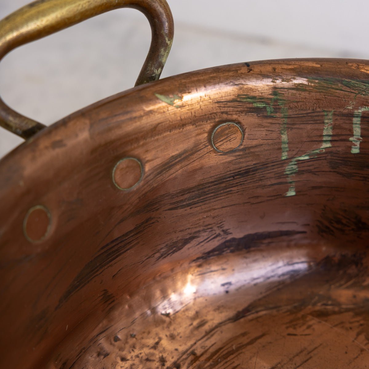 Antique Copper Jam Pot - elsie green - the french kitchen