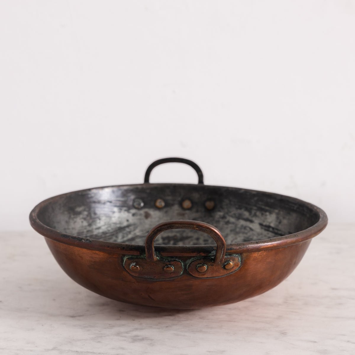 Antique Copper Jam Pot - elsie green - the french kitchen