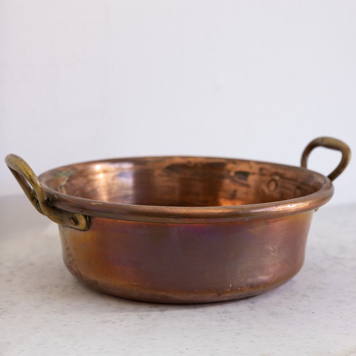 Antique Copper Jam Pot - elsie green - the french kitchen