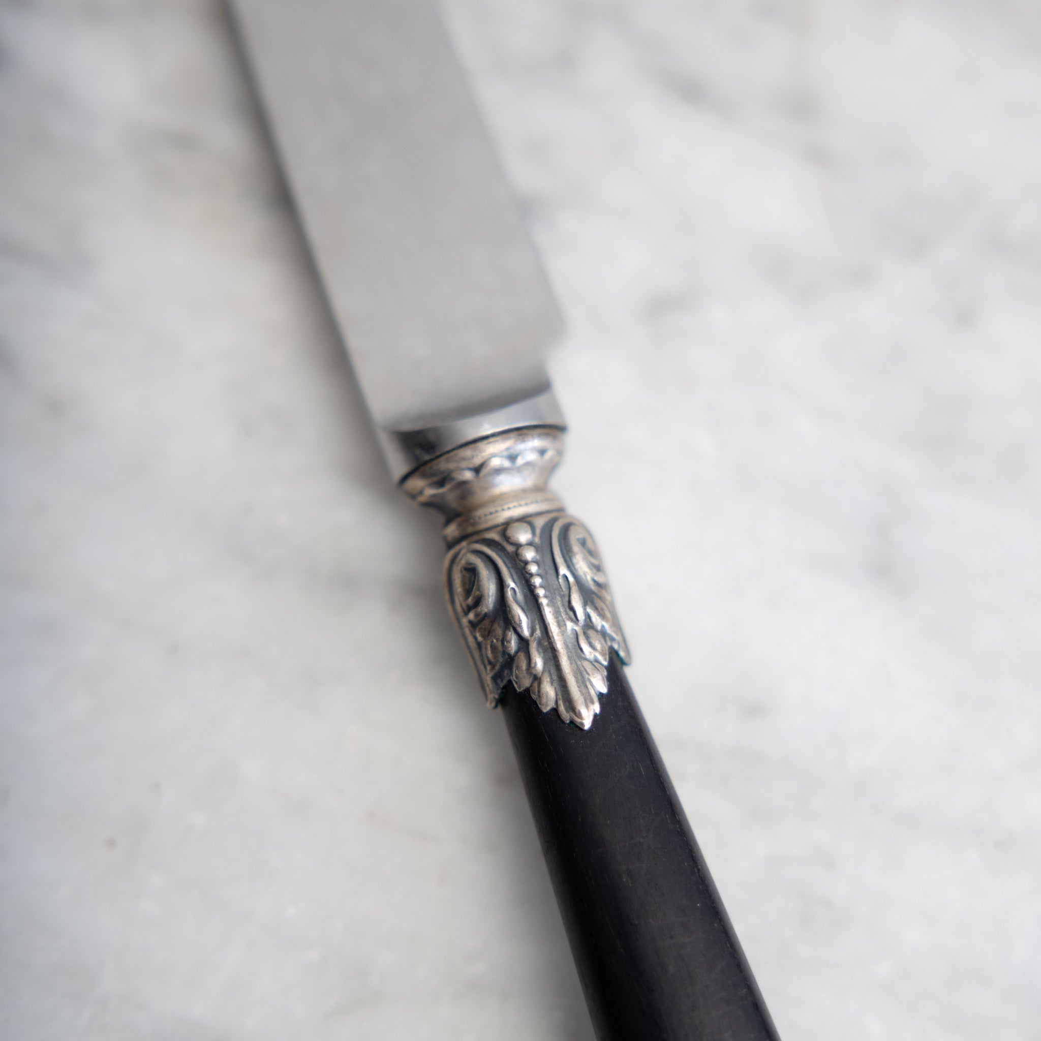 Antique Ebony Knife Set of 12 - elsie green - the french kitchen