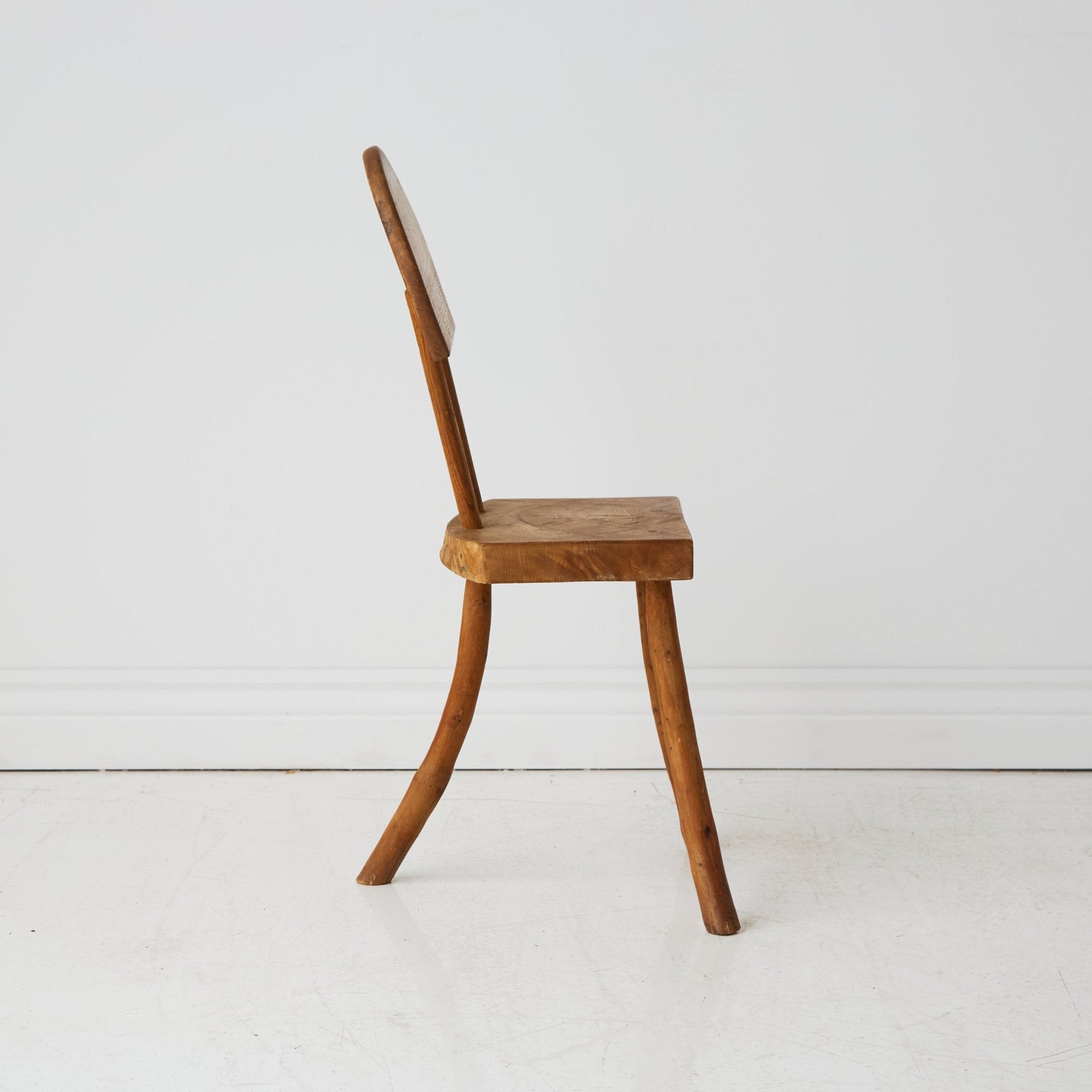 Antique Elm Accent Chair - elsie green - furniture