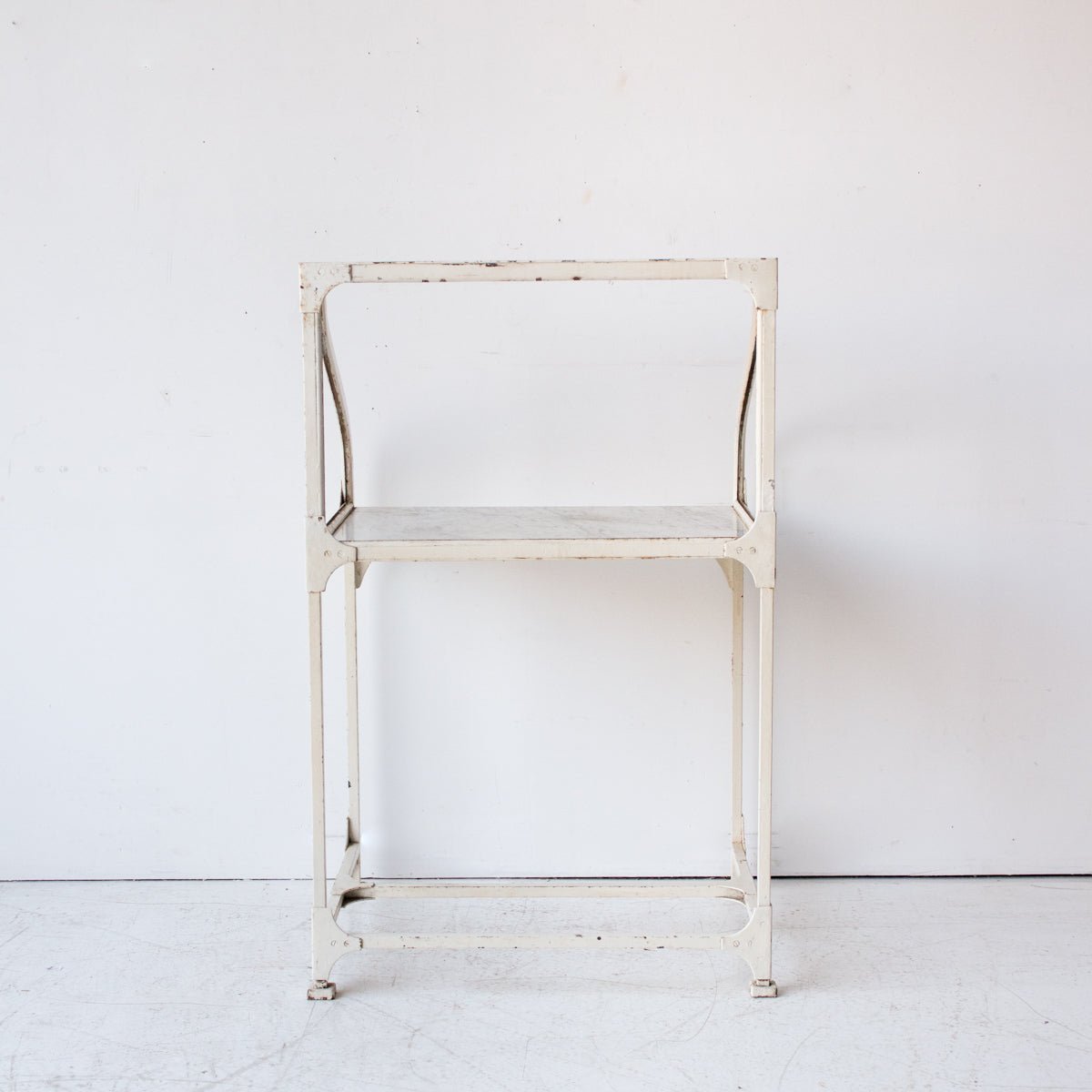 Antique Enamel Bank Counter - elsie green - furniture