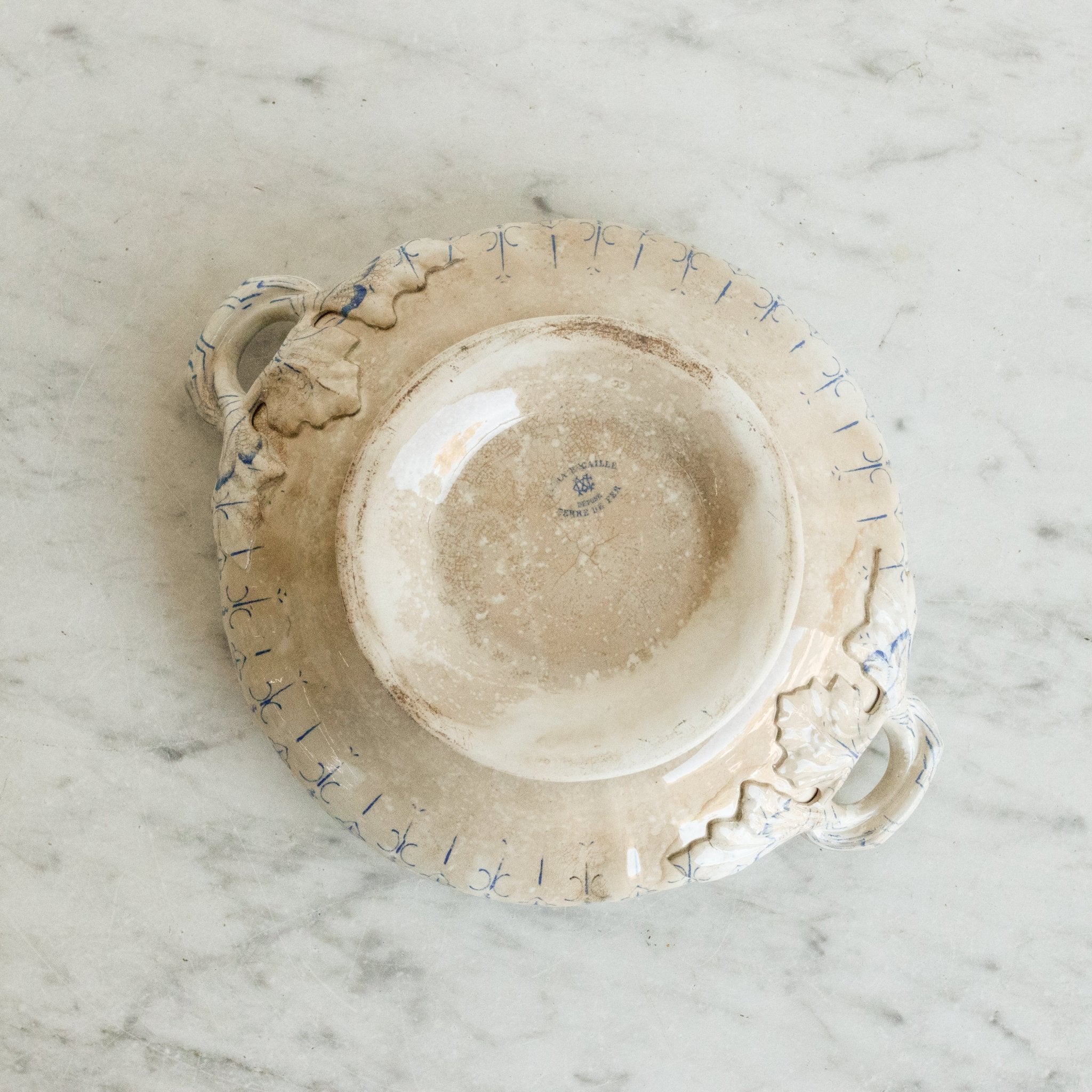 Antique Flora Rocaille Tureen - elsie green - The French Kitchen