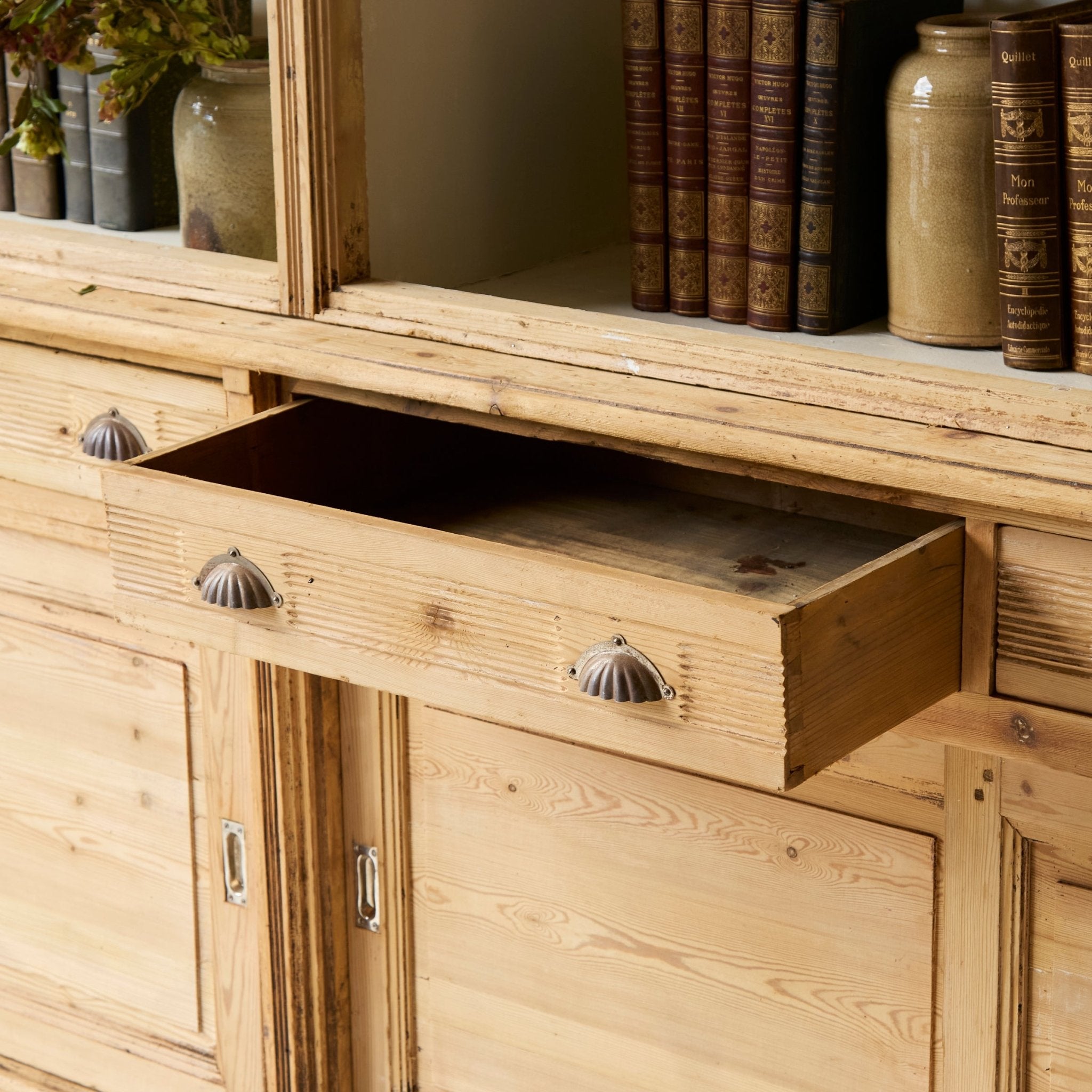 Antique Grocer's Cabinet - elsie green - furniture