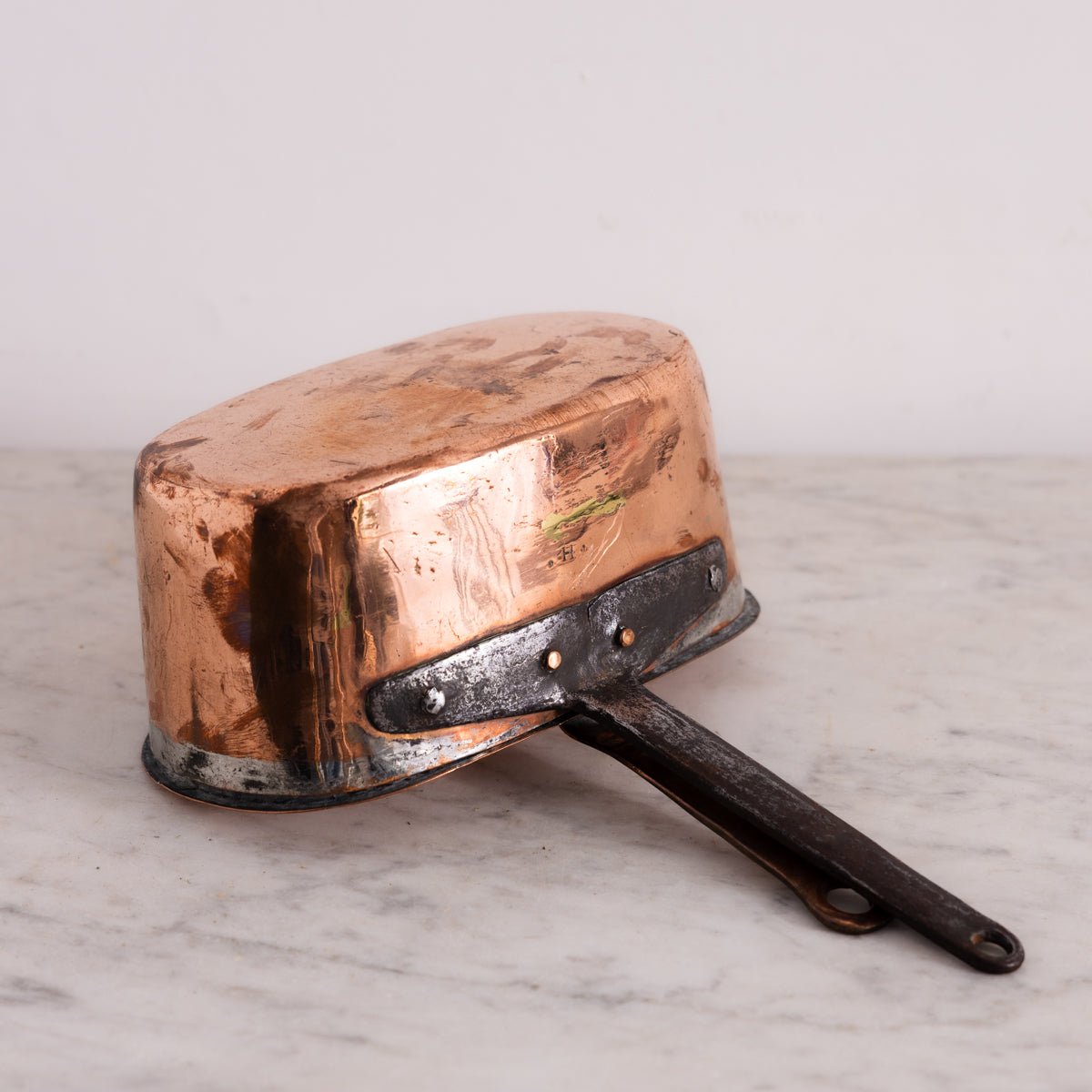 Antique Hand Made Copper Pot - elsie green - the french kitchen