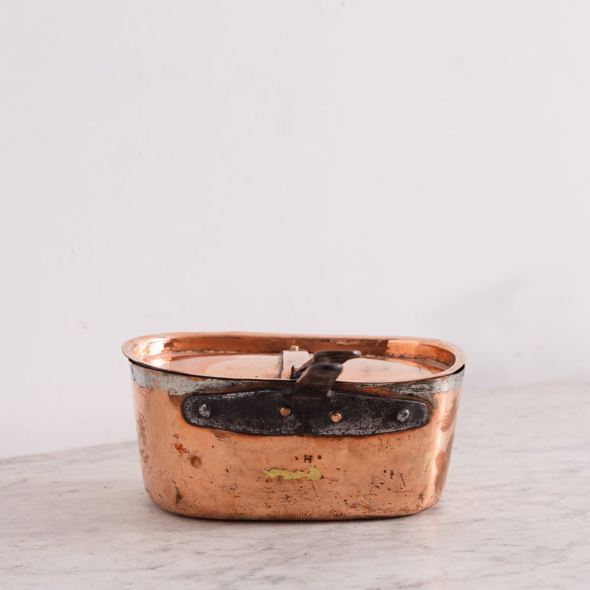 Antique Hand Made Copper Pot - elsie green - the french kitchen