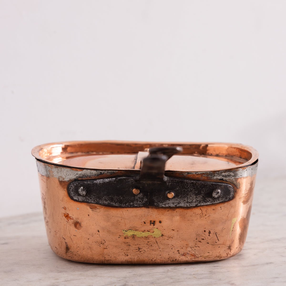 Antique Hand Made Copper Pot - elsie green - the french kitchen