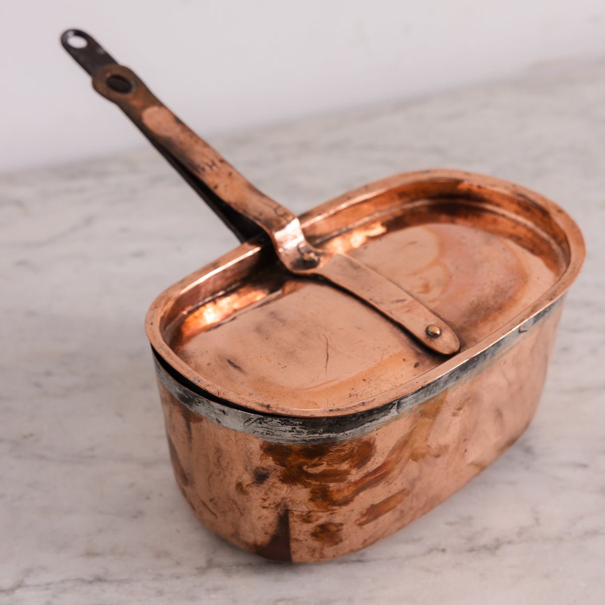 Antique Hand Made Copper Pot - elsie green - the french kitchen