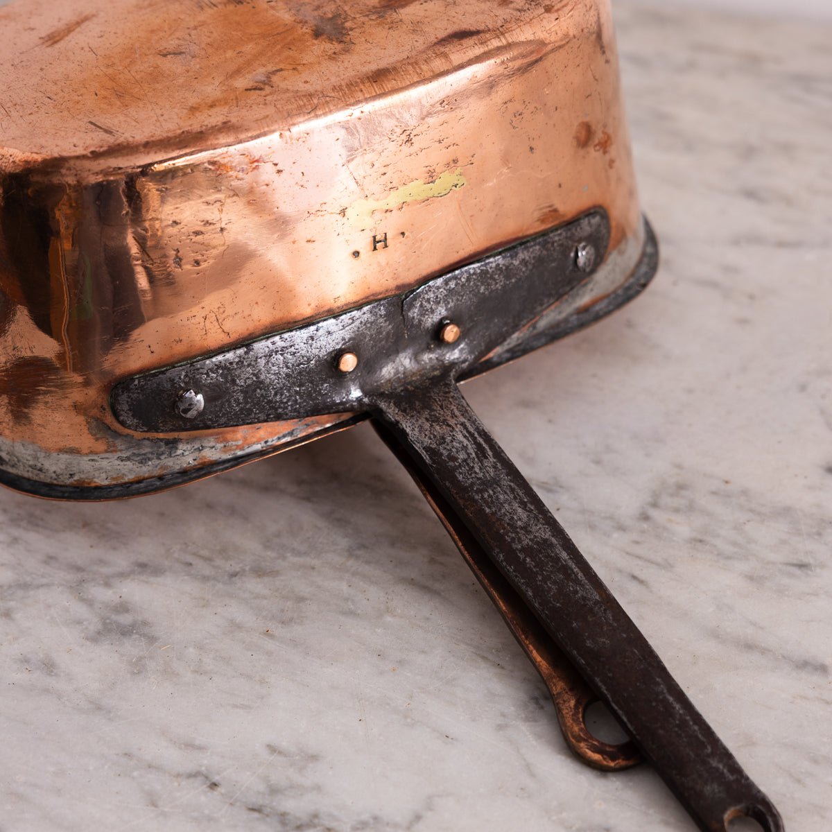 Antique Hand Made Copper Pot - elsie green - the french kitchen