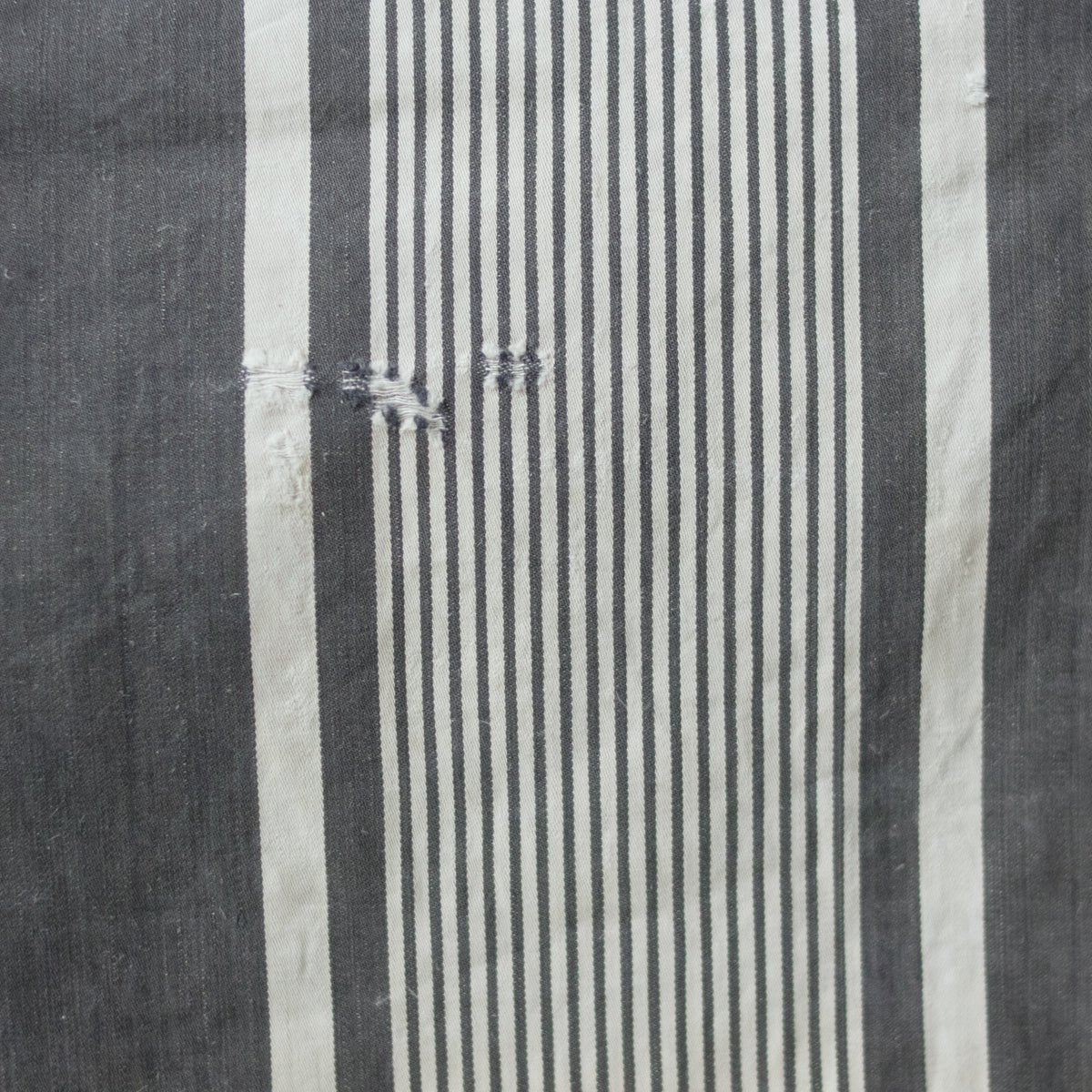 Antique Indigo Mattress Ticking - elsie green - Textiles