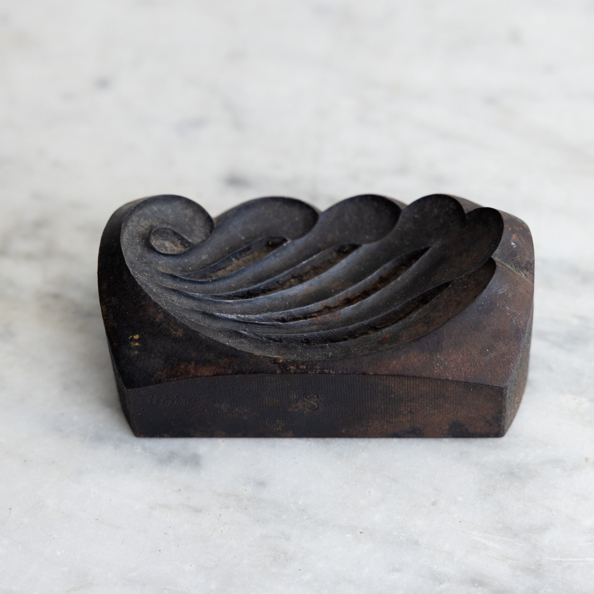 Antique Iron Finial Mold - elsie green - decor