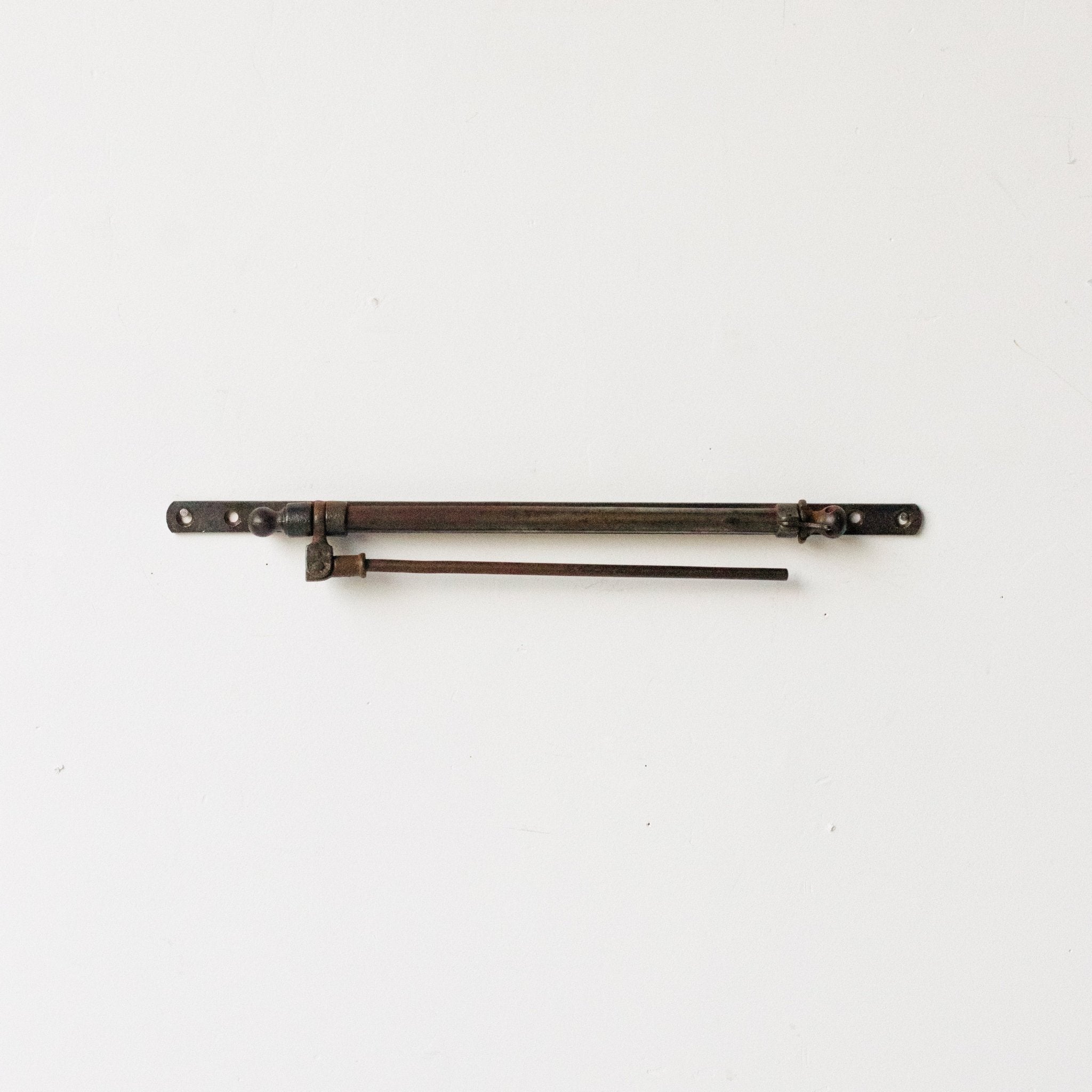 Antique Iron Towel Bar - elsie green - decor